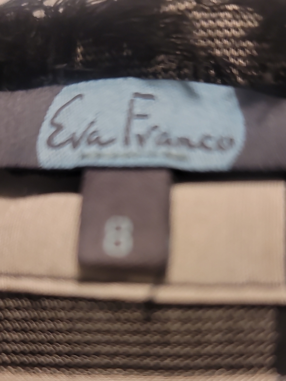 Eva Franco Black And White Long Sleeved Belted Shirt Dress - Picture 5 of 10